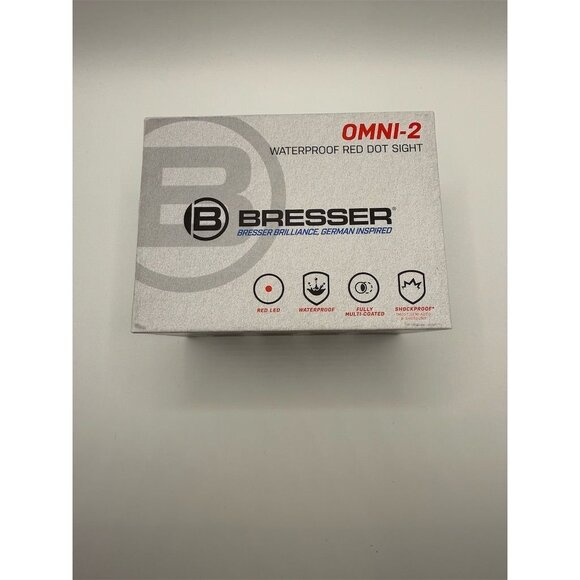 Bresser Omni-2 Red Dot Sight  Waterproof Shockproof New in Box - Picture 5 of 8